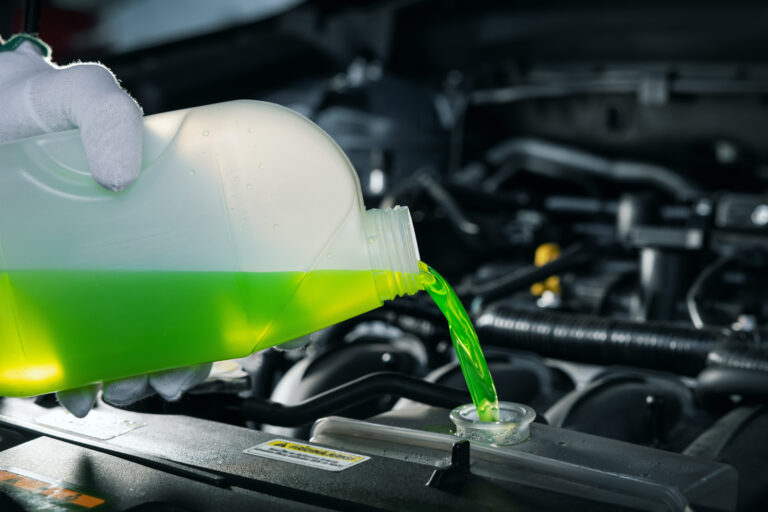 ethylene glycol in car radiator